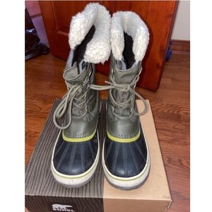 Sorel Women's Winter Carnival Snow Boot, Peatmoss, 10.5 M US